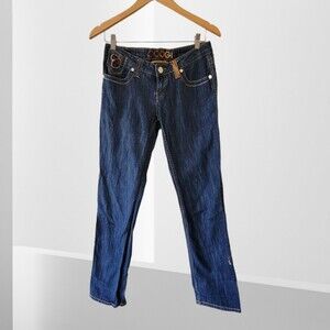 Coogi Pants 11/12‎ Jeans Denim Low Rise Jeans Casual Ladies Embroidered